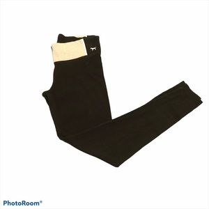 Victoria’s Secret Pink yoga black leggings size small